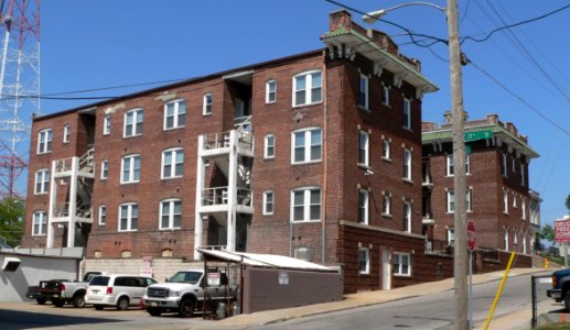 Undine Apartments (Omaha) from SW 2