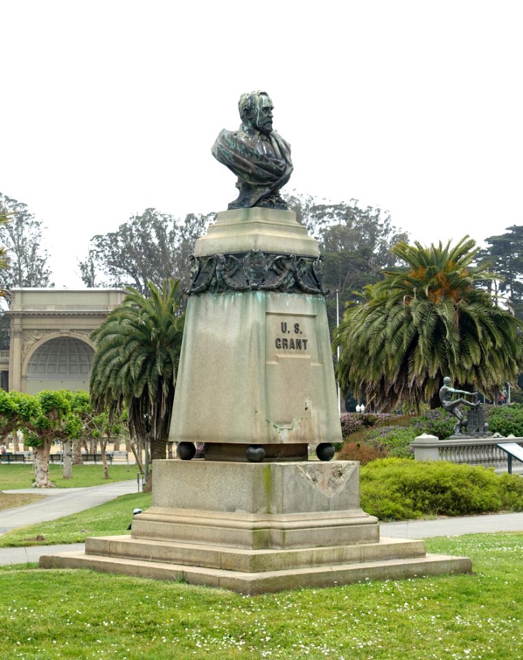 Ulysses S. Grant by Rupert Schmid - Golden Gate Park, San Francisco, CA - DSC05324