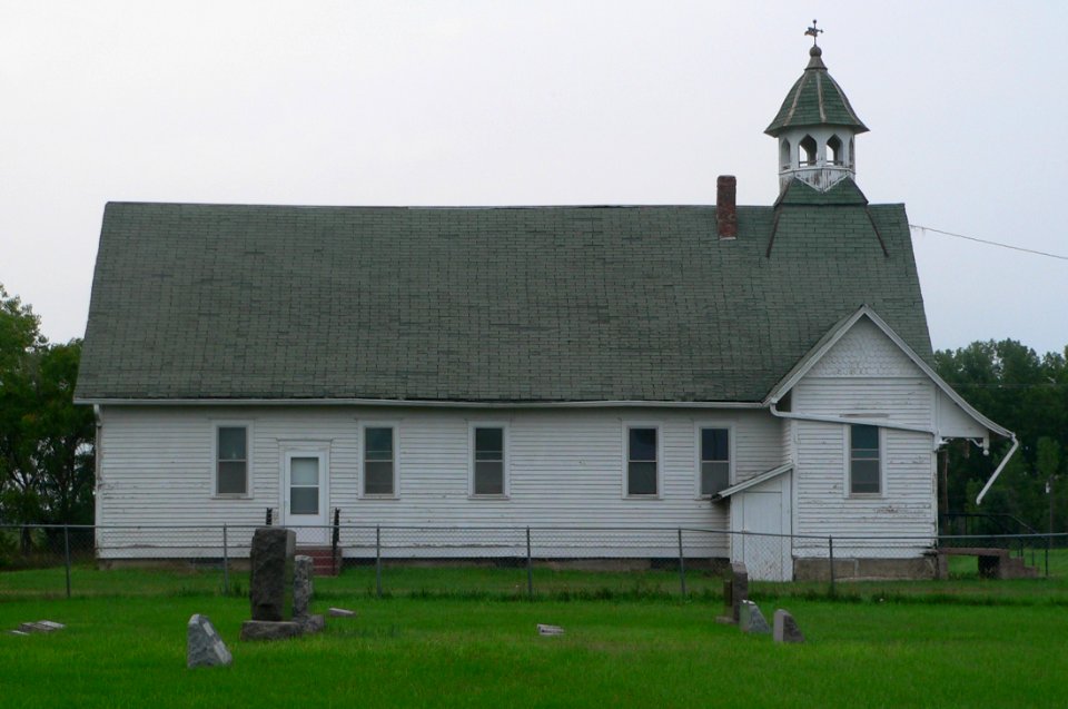 Underwood Church, Aurora Co, SD, from S 1