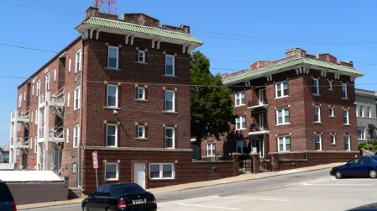 Undine Apartments (Omaha) from SW 1