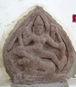 Uma, Chien Dan, 7th century, Quang Nam - Museum of Cham Sculpture - Danang, Vietnam - DSC02009