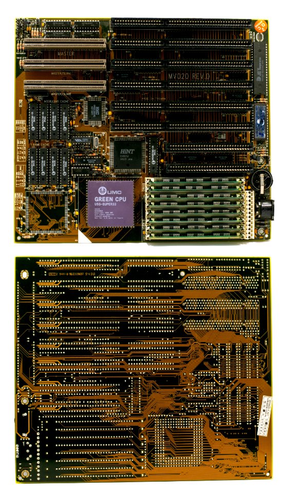 UMC GREEN CPU-Super33 Front-Back