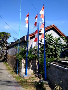 Umbul-umbul in Bali
