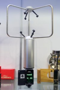 Ultrasonic 3D anemometer, R. M. Young Company, 2010 - Museum of Science and Industry (Chicago) - DSC06371