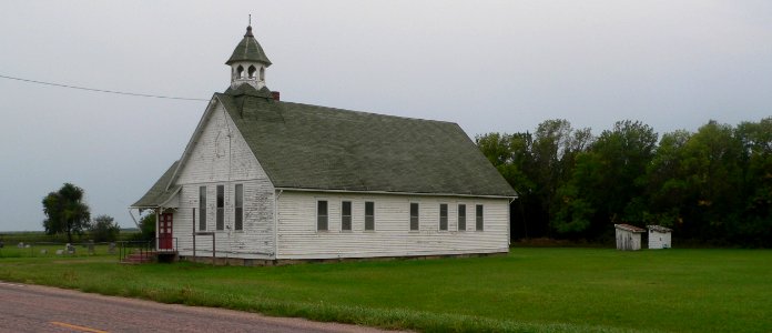 Underwood Church, Aurora Co, SD, from NE 1