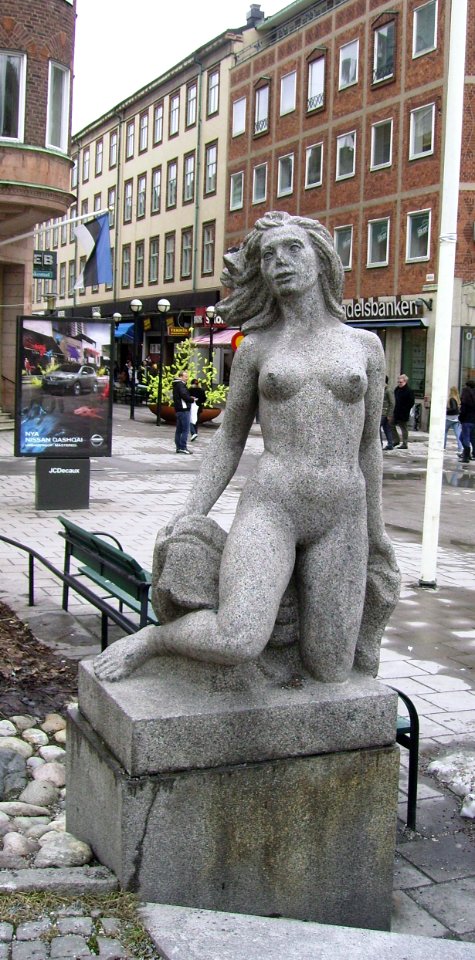 Ung kvinna. Fristad