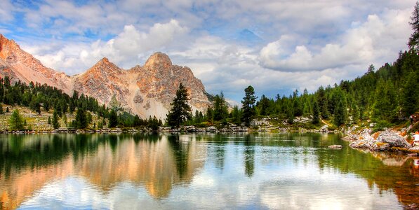 Italy alpine view photo