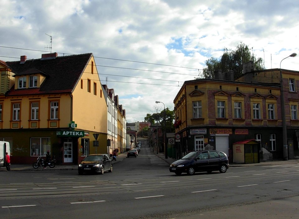 Ul Nakielska Bydg skrzyż z Ułańską 2008