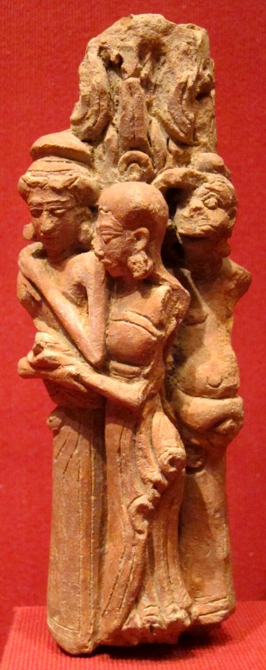 Unglazed clay architectural decoration, Java, Majapahit, c. 15th century, Honolulu Museum of Art