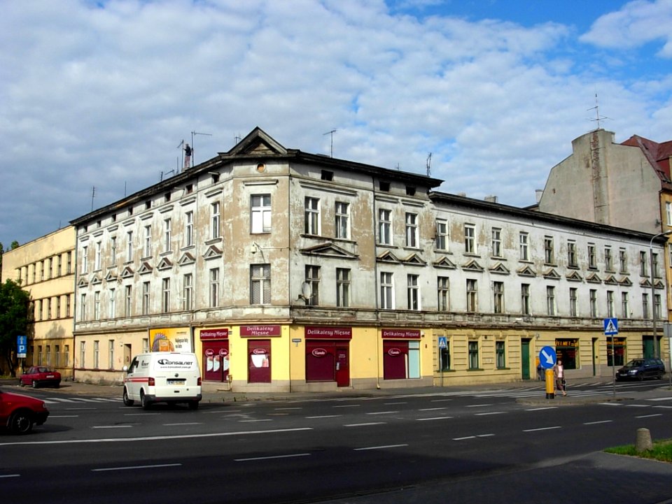Ul Grunwaldzka róg Granicznej Bydg 2008