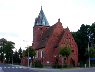 Ul Toruńska kościół MBKP Łęgnowo