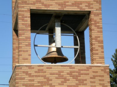 Ukrainian Orthodox Church belltower, Vegreville 03