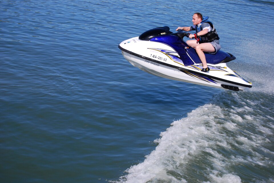 Jet ski water ebro river