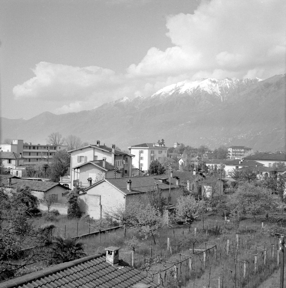 Uitzicht vanuit Ascona, Zwitserland, Bestanddeelnr 254-5598
