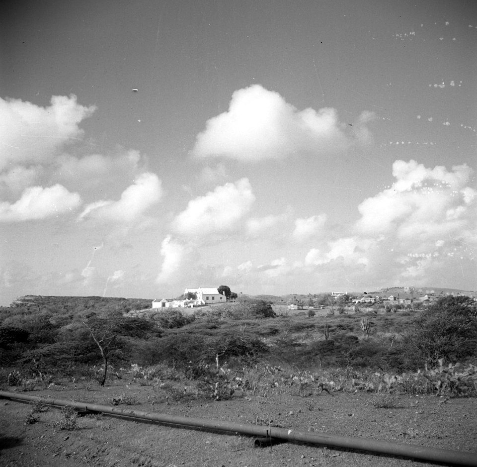 Uitzicht met landhuis op Curaçao, Bestanddeelnr 252-7432