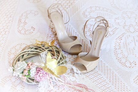 Bride decoration heels