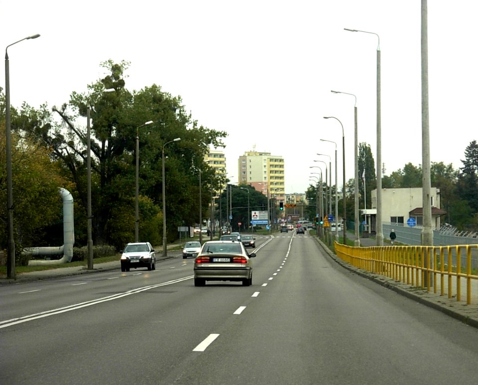 Ulica Szubińska Bydg 2012