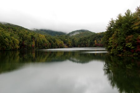 Unicoi State Park lake, October 2014 2