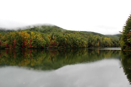 Unicoi State Park lake, October 2014 1