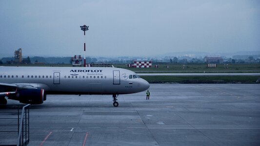 Large in the air boeing 737-800