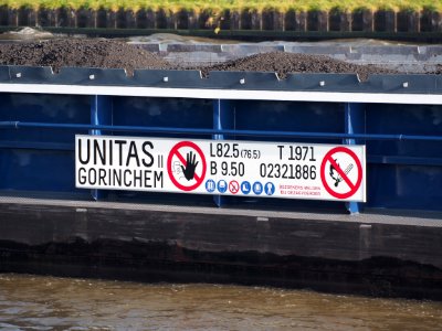 Unitas II, ENI 02321886 op het Amsterdam-Rijn kanaal, foto 1