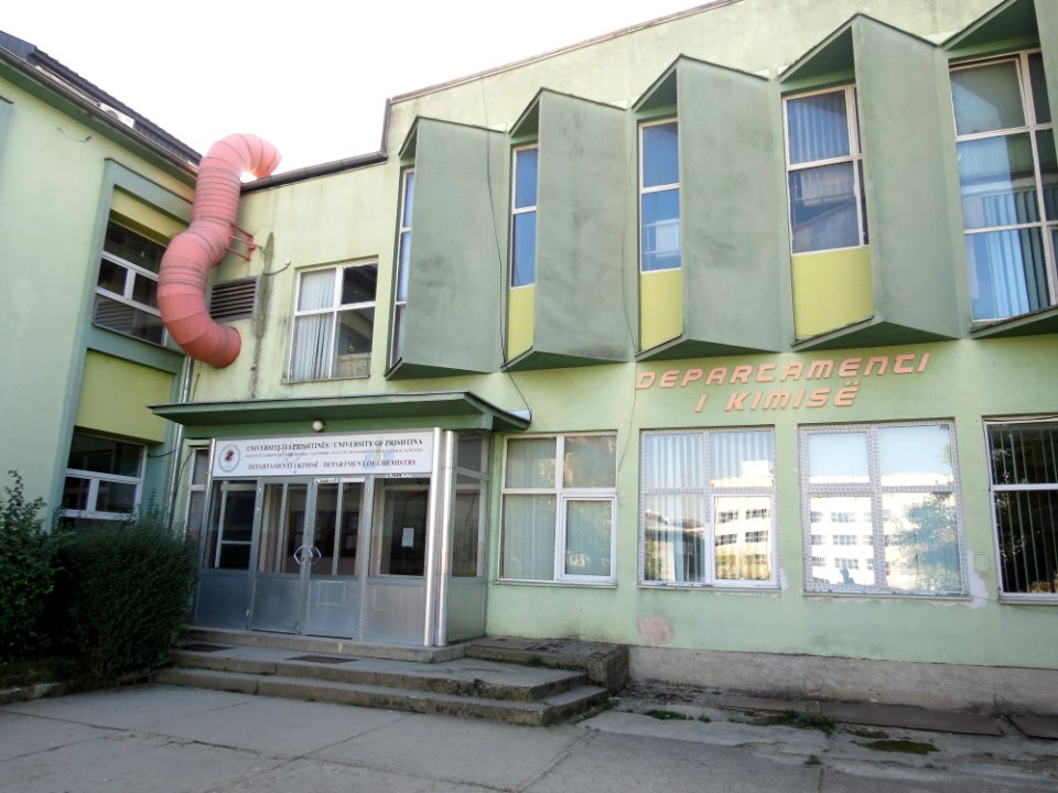 University of Prishtina - Faculty of Mathematics and Natural Sciences - Department of Chemistry