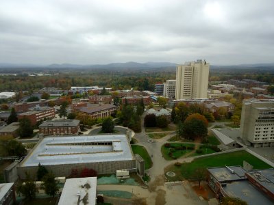 University of Massachusetts at Amherst view from library 12