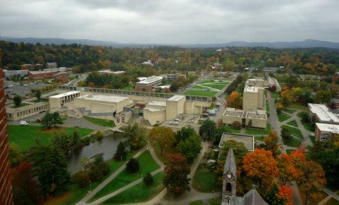 University of Massachusetts at Amherst view from library 5