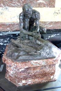 Unidentified sculpture by Herbert Ward - Royal Museum for Central Africa - DSC07225