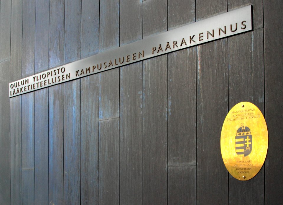 University of Oulu, Honorary consulate of Hungary