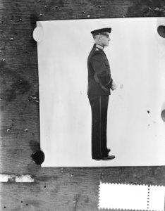 Uniform Mariniers huidige Battle Dress , oud blauw komt weer in gebruik, Bestanddeelnr 907-3434