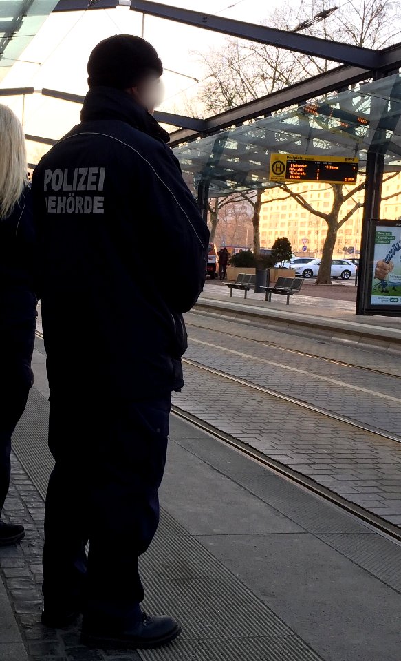 Uniform Polizeibehörde Dresden