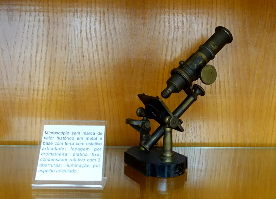 Unidentified microscope - Museu Botânico da Universidade de Coimbra - University of Coimbra - Coimbra, Portugal - DSC08990