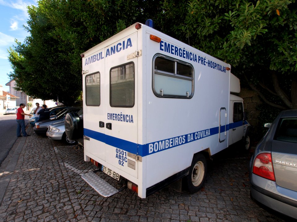 UMM ambulance, Bombeiros Covilhã, Unit 0501 ABSC 02