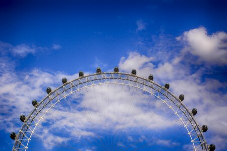 Ferris wheel landmark united kingdom photo