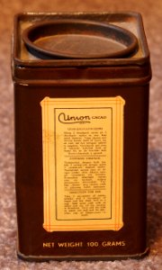 Union edel cacao 100gr met rond afsluitdeksel, foto2