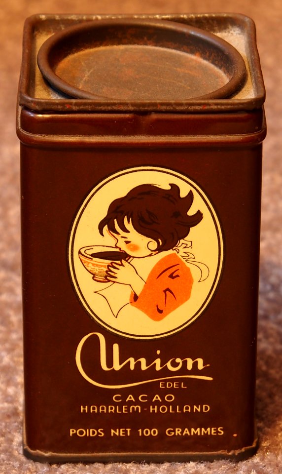 Union edel cacao 100gr met rond afsluitdeksel, foto3