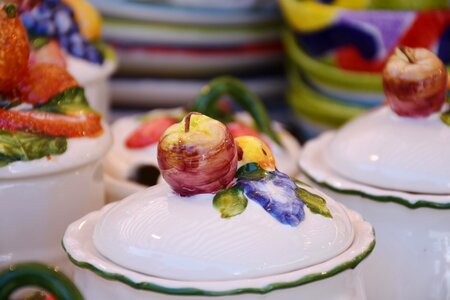 Tableware breakfast jam jar photo