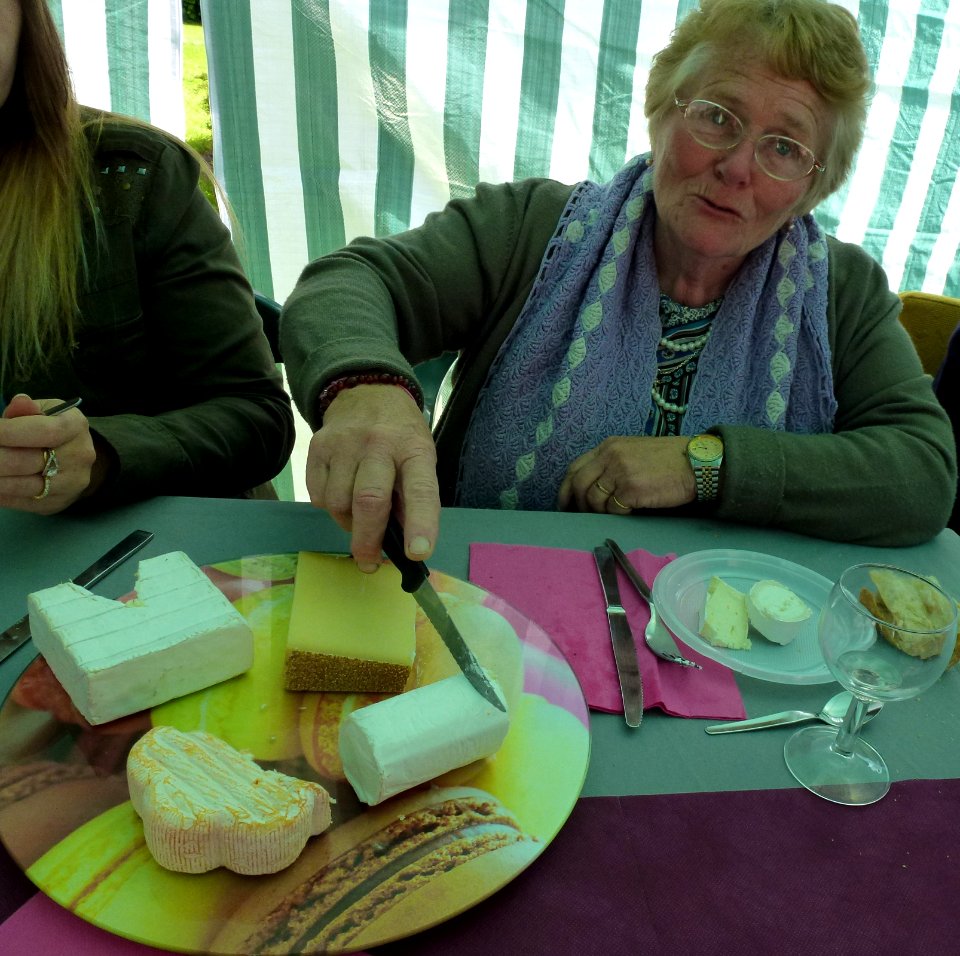 Un plateau de fromage (Rouge-Perriers, Eure, Fr)