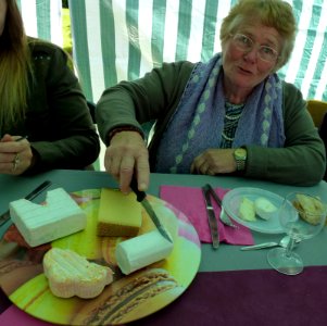 Un plateau de fromage (Rouge-Perriers, Eure, Fr)