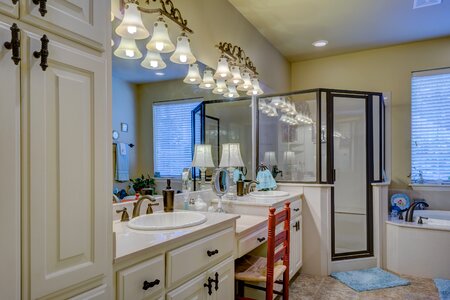 Bathroom interior home modern