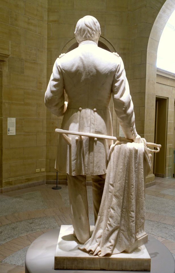 Ulysses S. Grant by Franklin B. Simmons, 1894, marble - Portland Museum of Art - Portland, Maine - DSC04030