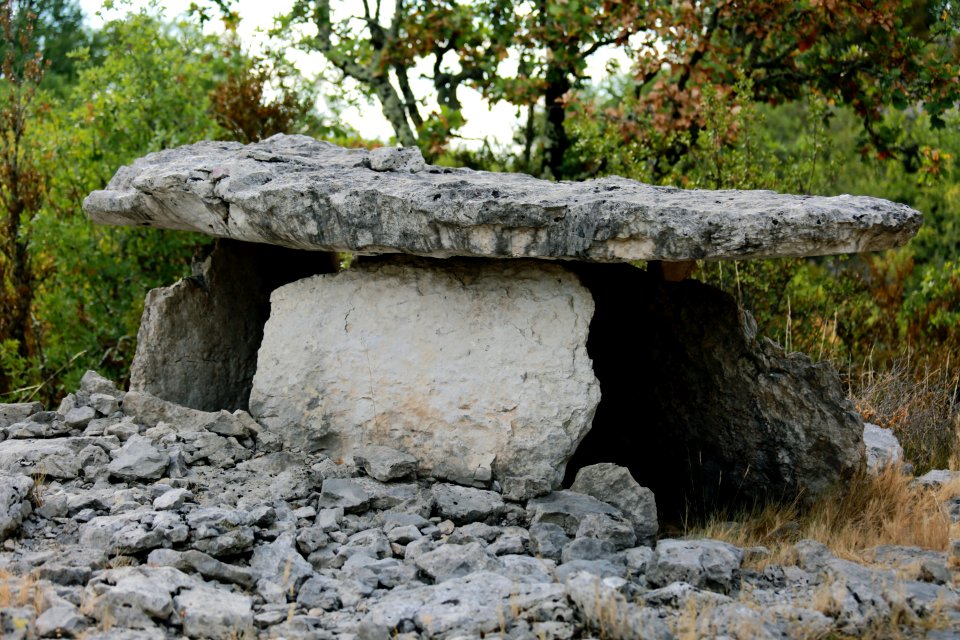 Un dolmen en Ardèche
