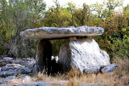 Un des dolmens du Sud Ardèche