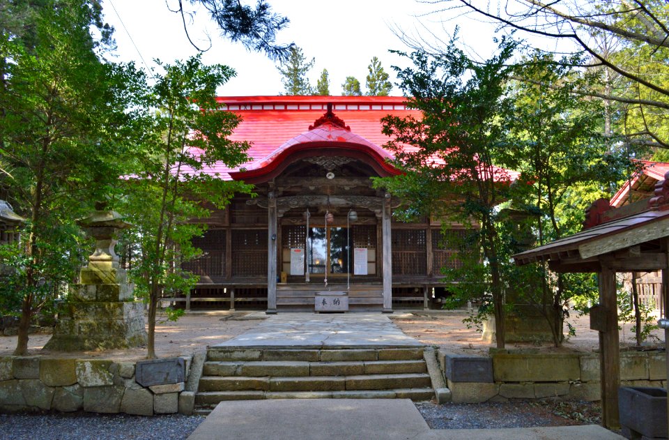 Unakorowake-jinja, haiden