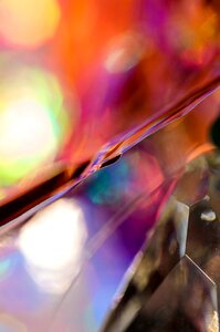 Aluminum foil water drip background