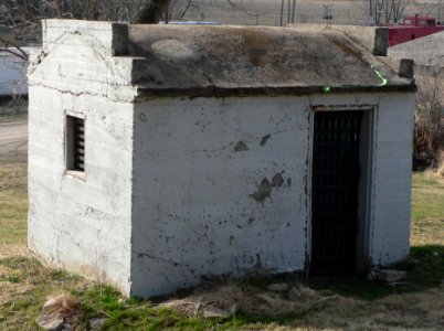 Union, Nebraska jail from SE 1