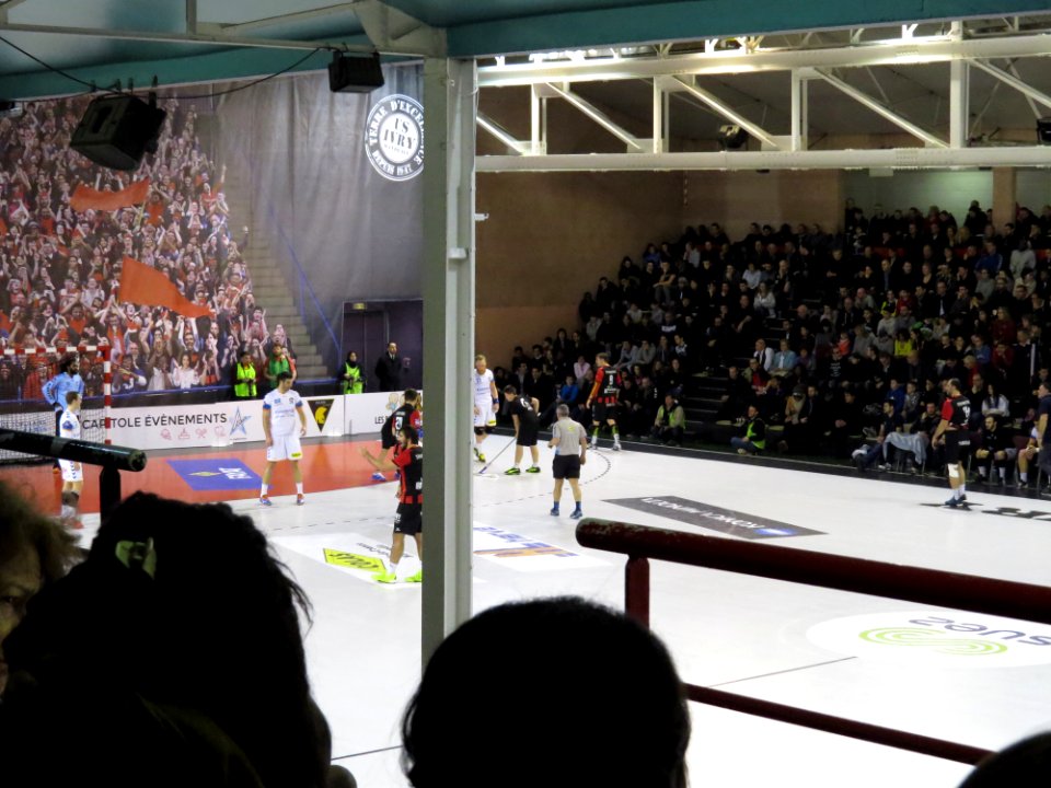 Union sportive d'Ivry Handball - Toulouse, LNH, 17 février 2016 - 04