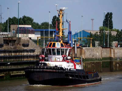 Union Kodiak, IMO 9397119, Berendrecht lock, Port of Antwerp, pic7