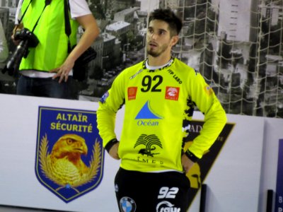 Union sportive d'Ivry Handball - USAM Nimes Gard, LNH, 23 septembre 2015 - 03